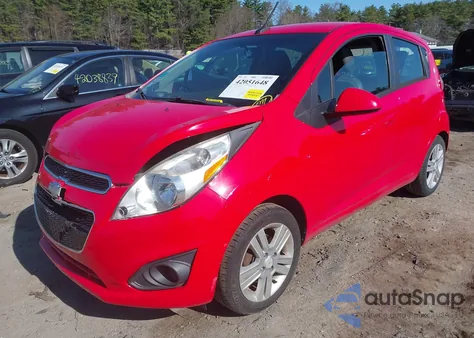 2013 Chevrolet Spark 1Lt Auto from USA, damaged, VIN KL8CD6S94DC516892